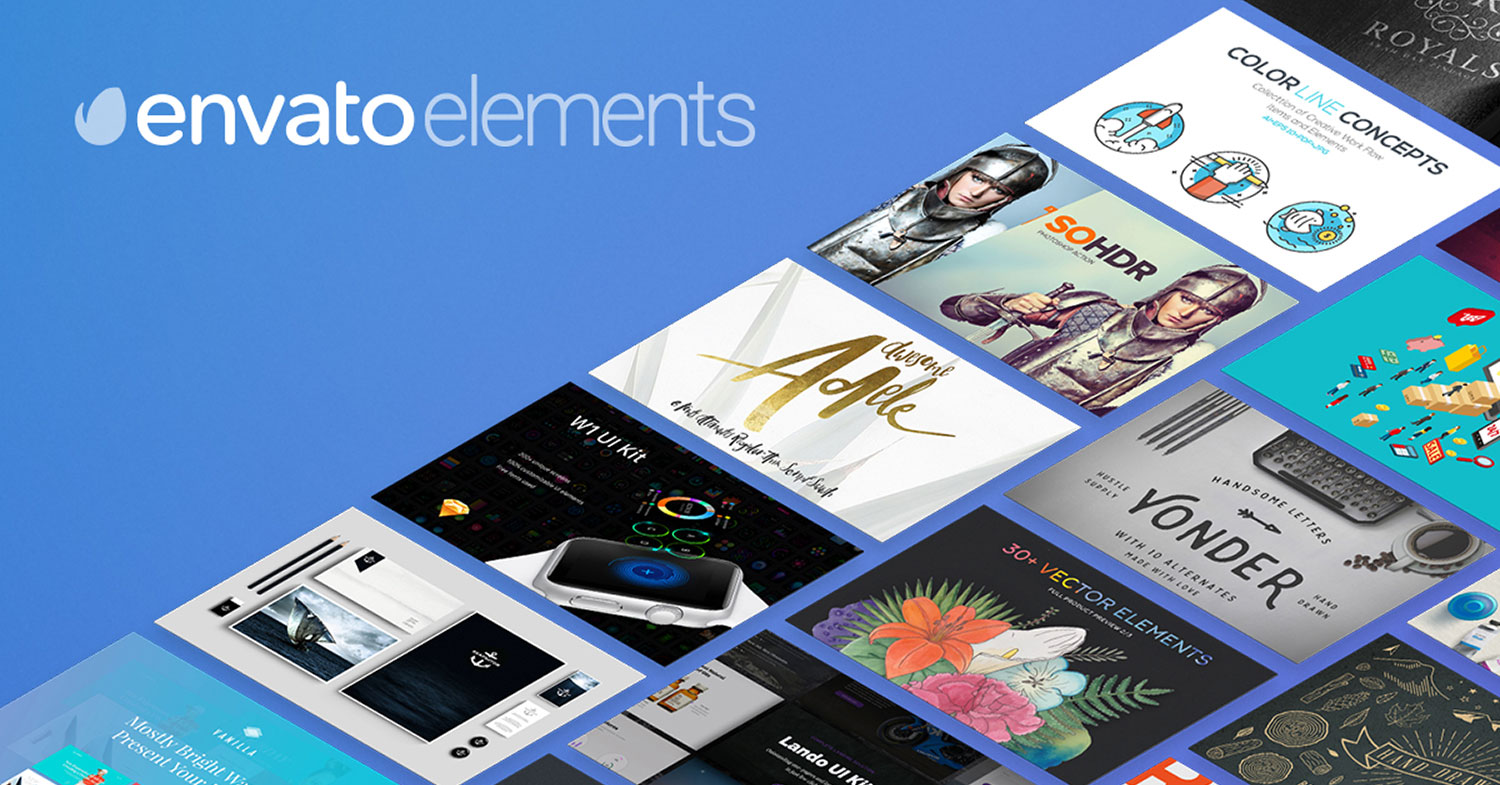 سایت انواتو المنت Envato elements